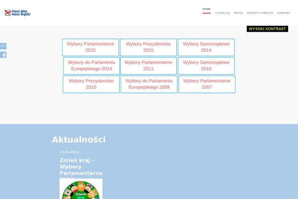 glosuj.org.pl site used Maszglos
