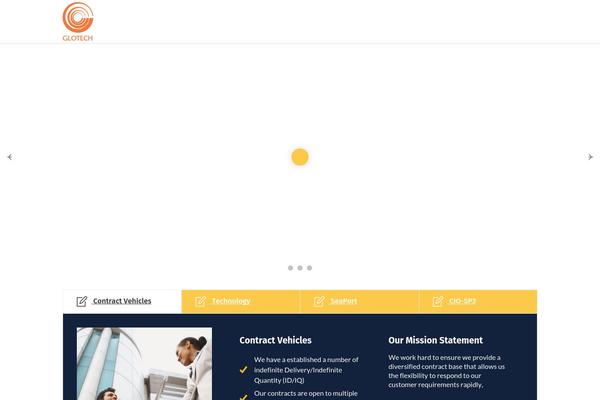 Industrialist theme site design template sample