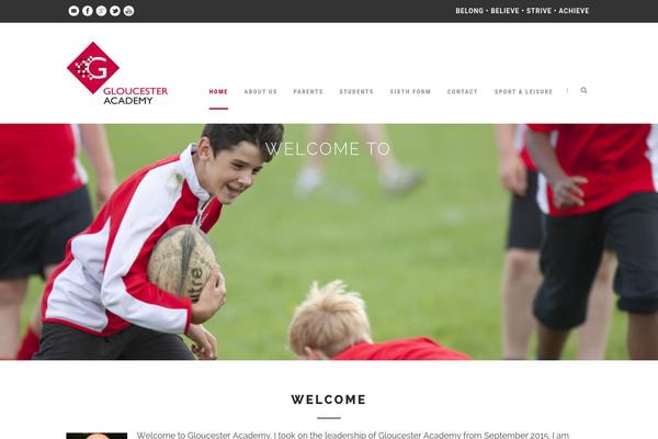 Thekeynote theme site design template sample