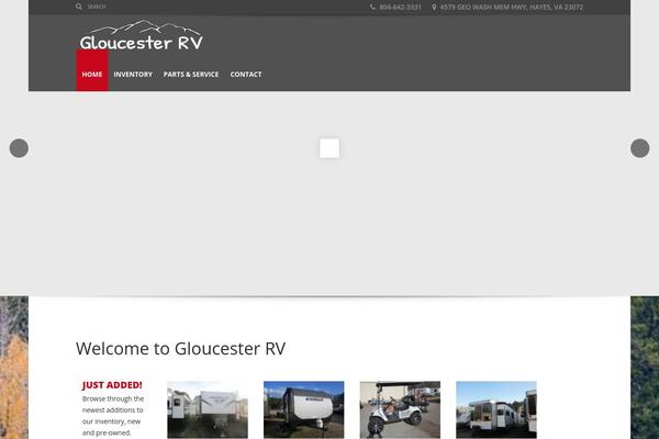 Automotive Child theme site design template sample