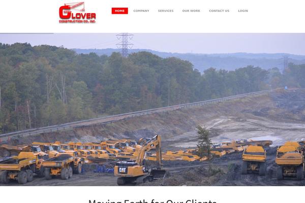 Everest theme site design template sample