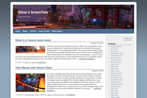 glowbie.net site used 2010 Weaver