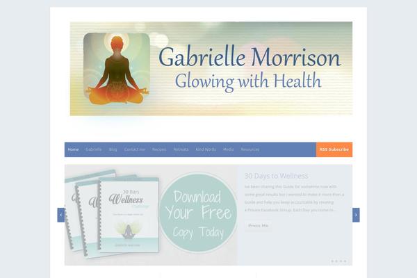 Seed theme site design template sample