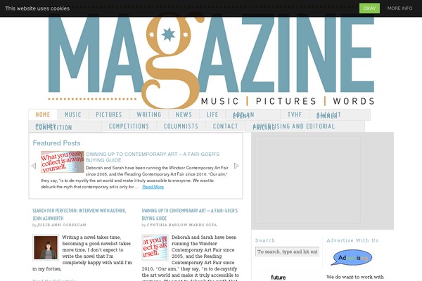 Thesis_182 theme site design template sample