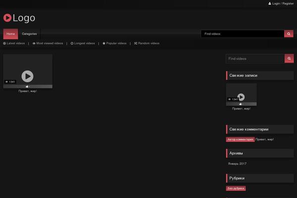 gloys.ru site used Evs-theme