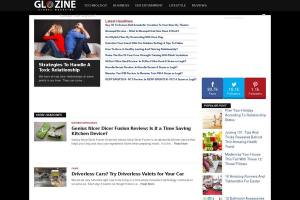 Site using Ultimate-social-deux plugin