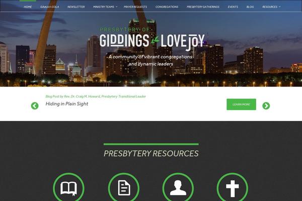 glpby.org site used Hanani-child