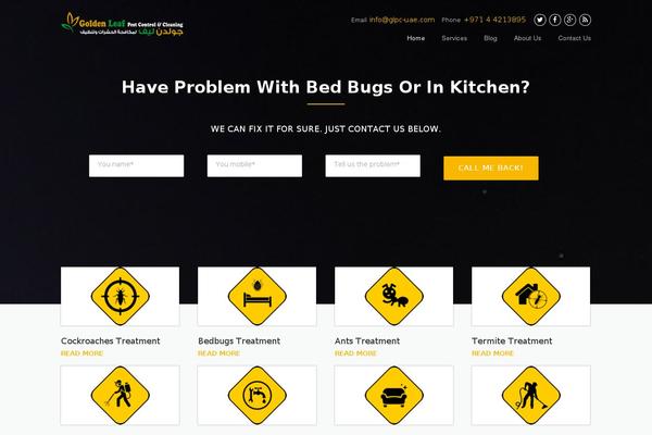 Construction-child theme site design template sample