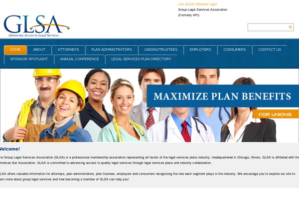 glsaonline.org site used Glsa