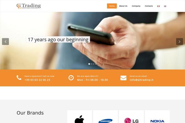 gltrading.it site used Appointment-pro