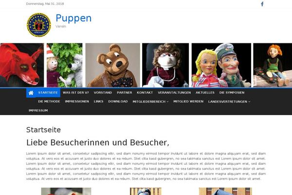 ColorMag theme site design template sample