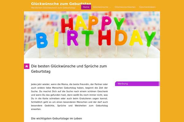 Thesis theme site design template sample