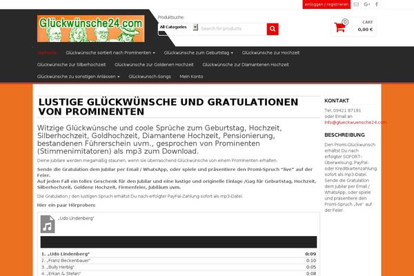 Alpha Store theme site design template sample