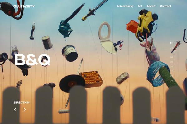 gluesociety.com site used Okami