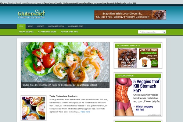 Headlines_enhanced theme site design template sample