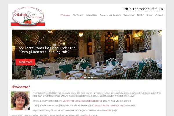 Spacious theme site design template sample