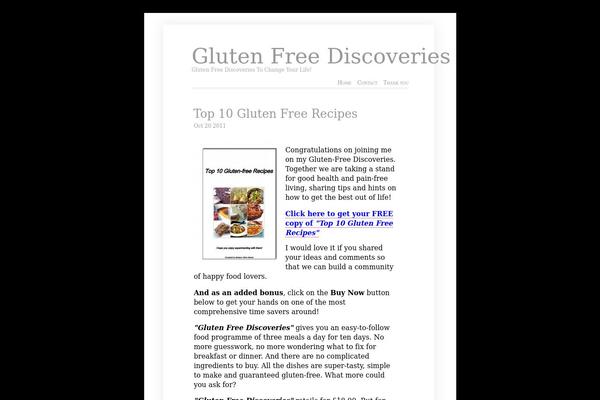 Clear theme site design template sample