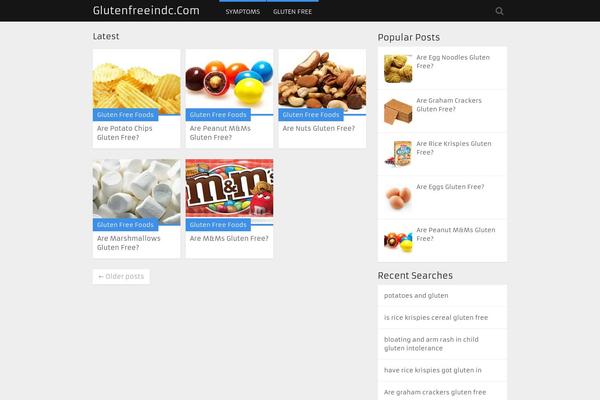 glutenfreeindc.com site used MagXP theme