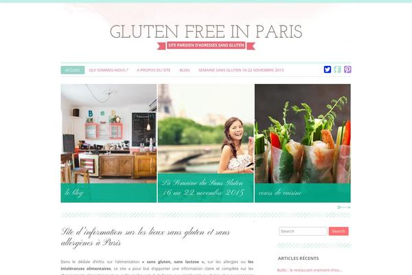 Chamomile theme site design template sample