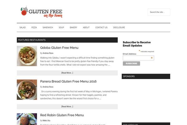 Magazine Pro theme site design template sample