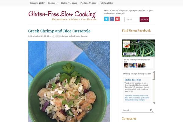 Foodpress theme site design template sample