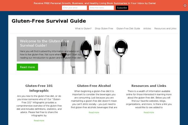 Spacious theme site design template sample