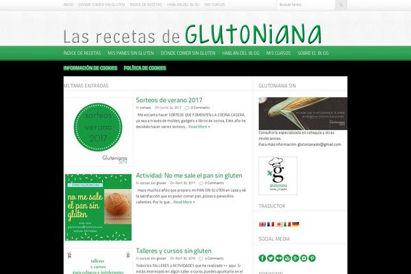 Foodpress theme site design template sample