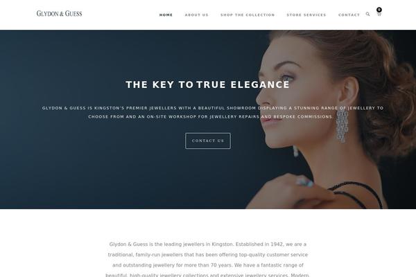 NAMO theme site design template sample