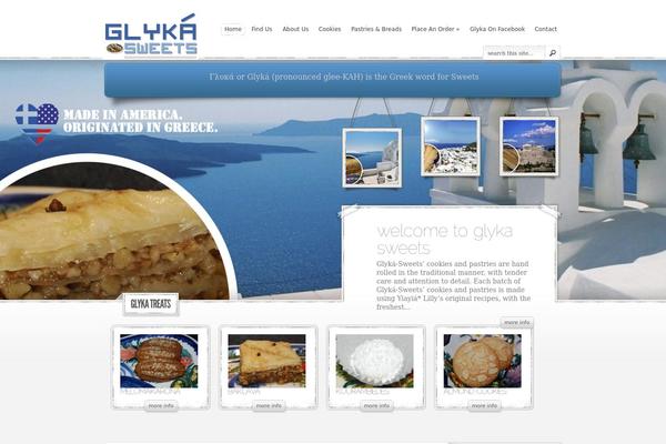 eStore theme site design template sample