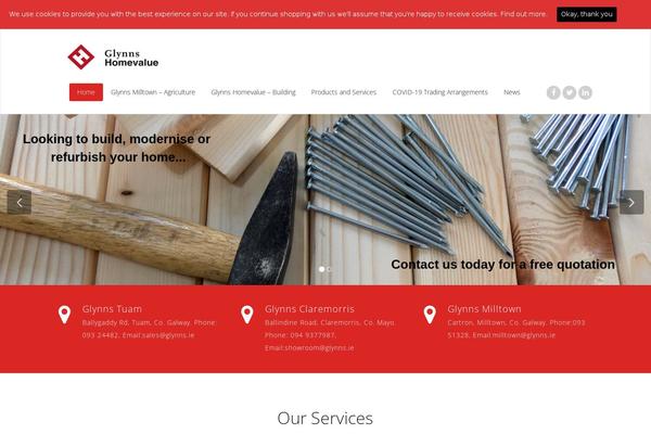 Appointment Red theme site design template sample