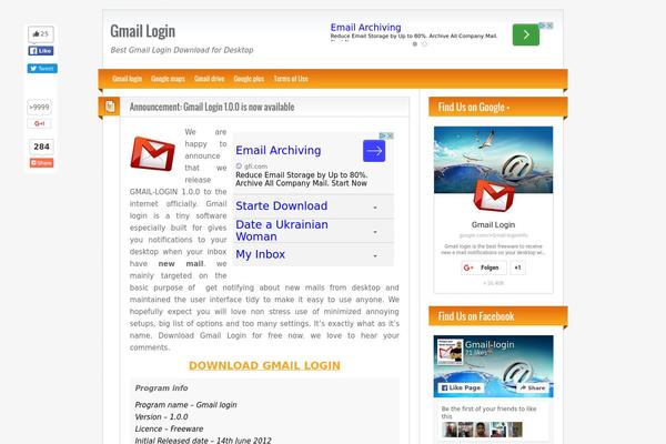 BlogoLife theme site design template sample