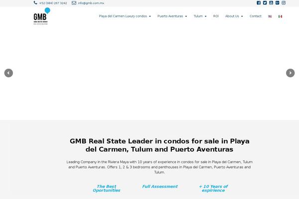Theratio theme site design template sample