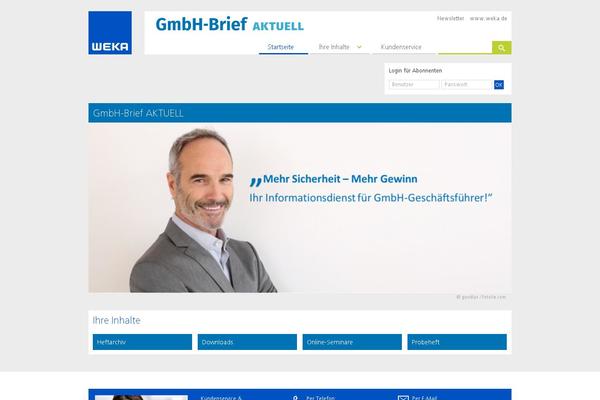 gmbh-brief.de site used Wpmu1