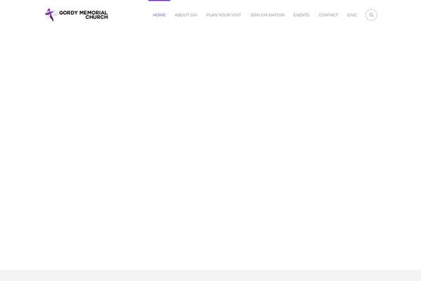 Church-suite theme site design template sample