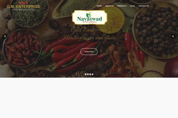 Basel theme site design template sample