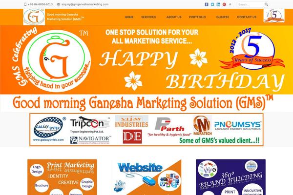 Savia theme site design template sample