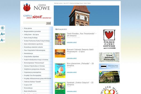 Site using WP-Paginate plugin