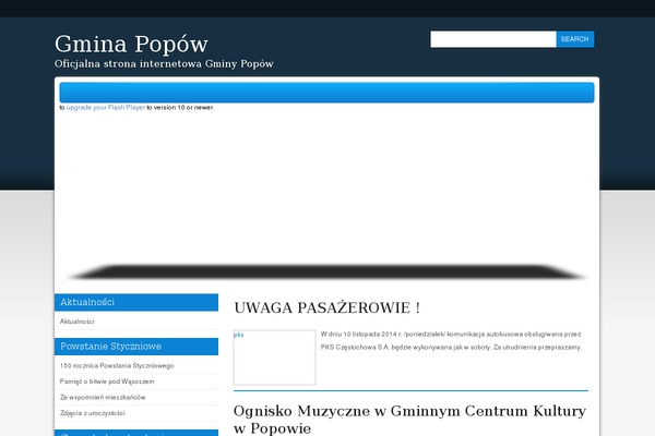 Pegasus theme site design template sample