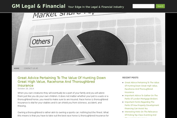 RCG Forest theme site design template sample