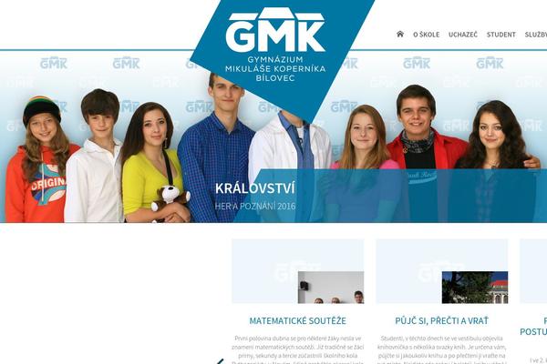 Gmk theme site design template sample