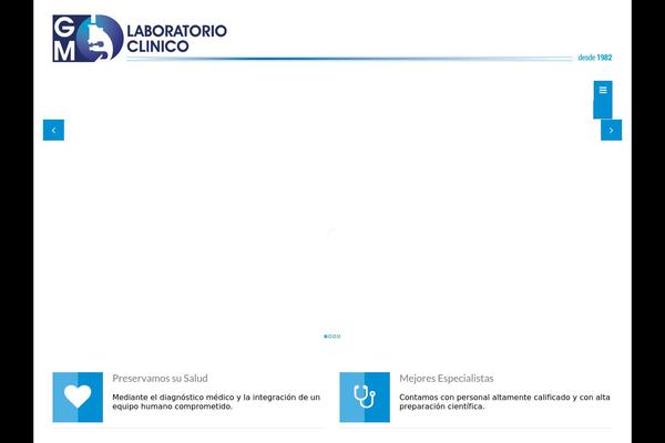 Clinico theme site design template sample