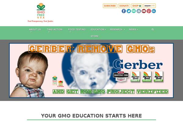 Site using SalsaPress plugin