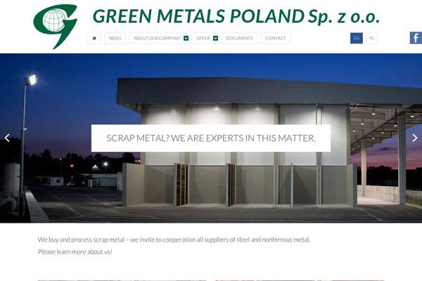 Gmp theme site design template sample