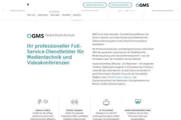 gms-mediaservices.de site used Meeva_gms
