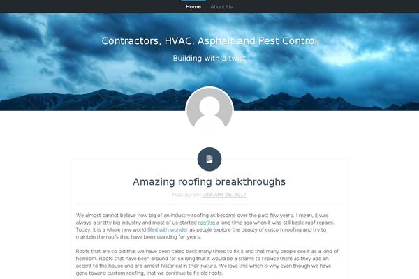 Mahal theme site design template sample