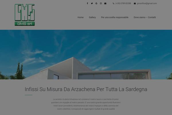 Saral theme site design template sample