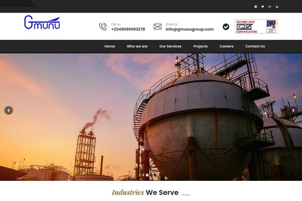 gmunugroup.com site used Industrio