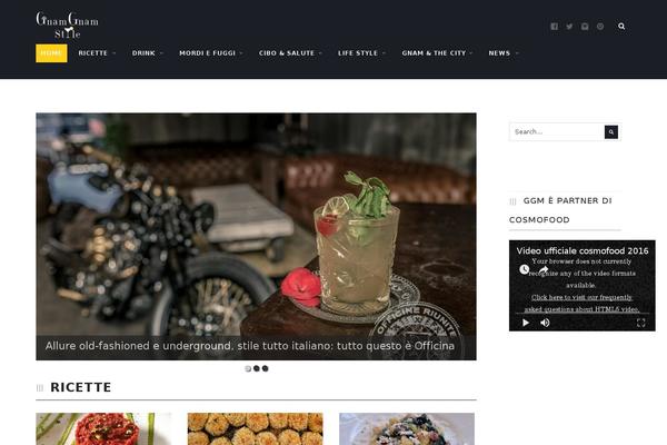 gnamgnamstyle.it site used Maxi-child