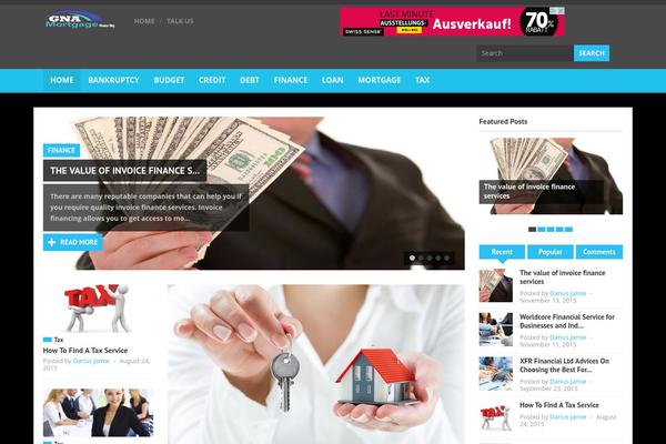 Jono theme site design template sample