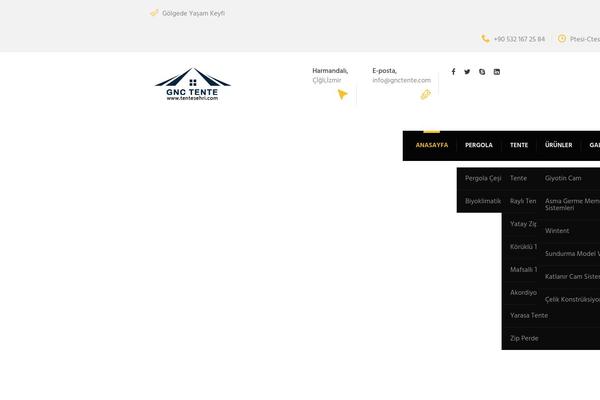 Site using Induscity-vc-addons plugin